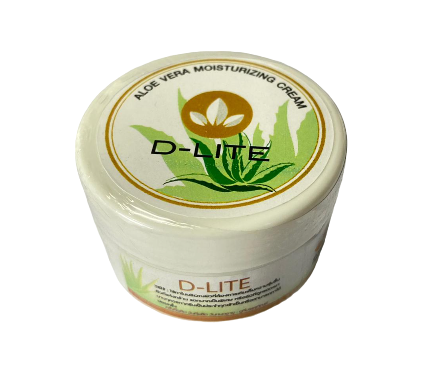 D-lite Aloe Vera Cream for skin that need revitalising 60 g., Натуральный крем с Алое Вера для лица и тела 60 гр.