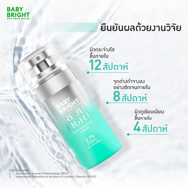 Karmart Baby Bright Rejulight Skin Boosting Serum 0,7% PDRN 7 ml., Сыворотка с ДНК лосося для укрепления кожи лица 7 мл.