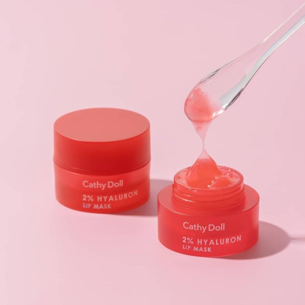 Karmart Cathy Doll 2% Hyaluron Lip Mask Watermelon 4.5g., Маска для губ с 2%-й гиалуроновой кислотой и экстрактом арбуза 4.5 гр.