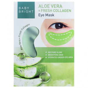 Karmart Baby Bright Aloe Vera & Fresh Collagen Eye Mask 2.5 g.*6 pcs., Патчи для глаз с Алоэ Вера и коллагеном 6 шт.
