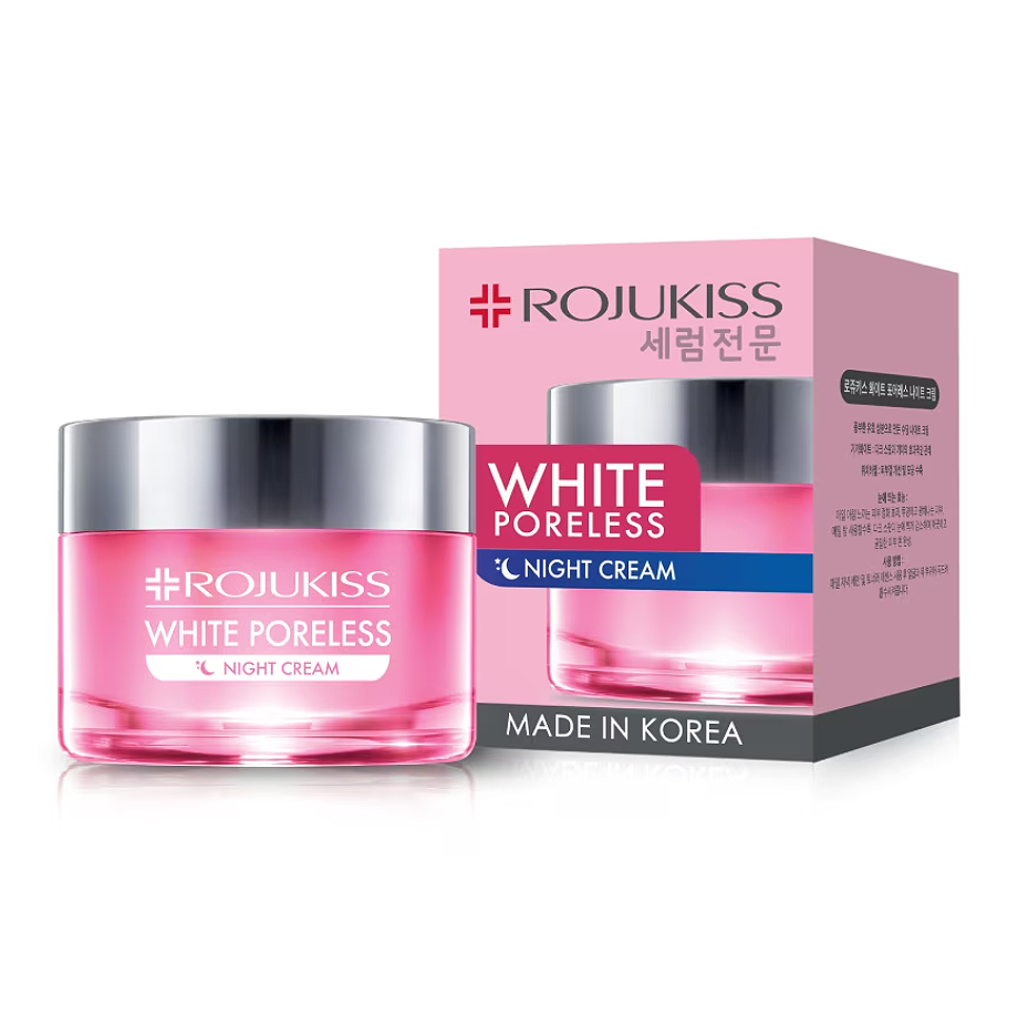 ROJUKISS White Poreless Night Cream 45 ml., Ночной крем от пигментных пятен 45 мл.