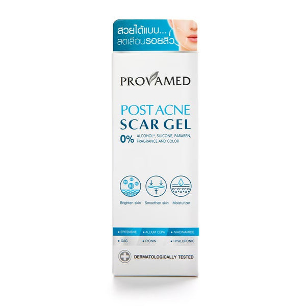 Provamed Post Acne Scar Gel 10 g., Гель от шрамов и рубцов после акне 10 гр.