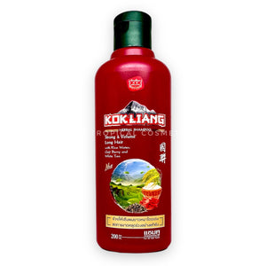 Kokliang Herbal Shampoo Strong & Volume Long Hair 200 ml., Шампунь для волос с ягодами годжи и белым чаем 200 мл.