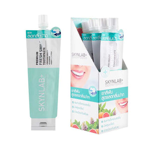 Karmart SKYNLAB+ Fresh Smile Toothpaste 12 g.*6 pcs., Зубная паста класса Премиум 12 гр. *6 шт