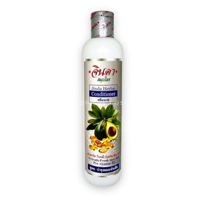 JINDA Herbal Conditioner Avocado Fresh mee leaf Pro Vitamine B5 250 ml., Кондиционер с маслом авокадо от выпадения и для отращивания волос 250 мл.