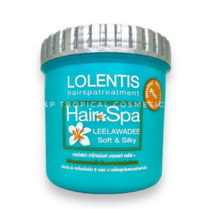 LOLENTIS Hair Spa Treatment Nano Leelawadee Soft & Silky 500 ml., Маска спа-уход с ароматом франжипани для мягких и шелковистых волос 500 мл.