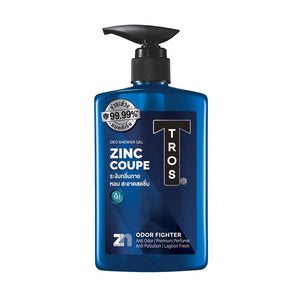 Tros Shower Cream Zinc & Lagoon Water 450 ml., Крем-гель для душа с цинком и морской водой 450 мл.