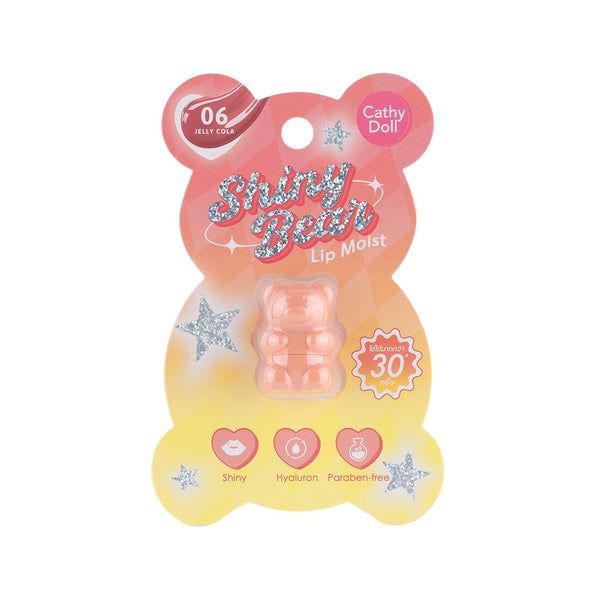 Karmart Cathy Doll Shiny Bear Lip Moist 1.1 g., Увлажняющая помада для губ "Медвежонок" с нежным оттенком 1,1 гр.