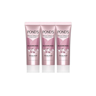 POND'S White Beauty Spot-less Glow Facial Foam 15 ml.*3 pcs., Пенка для умывания с осветляющим кожу эффектом 15 мл.*3 шт.