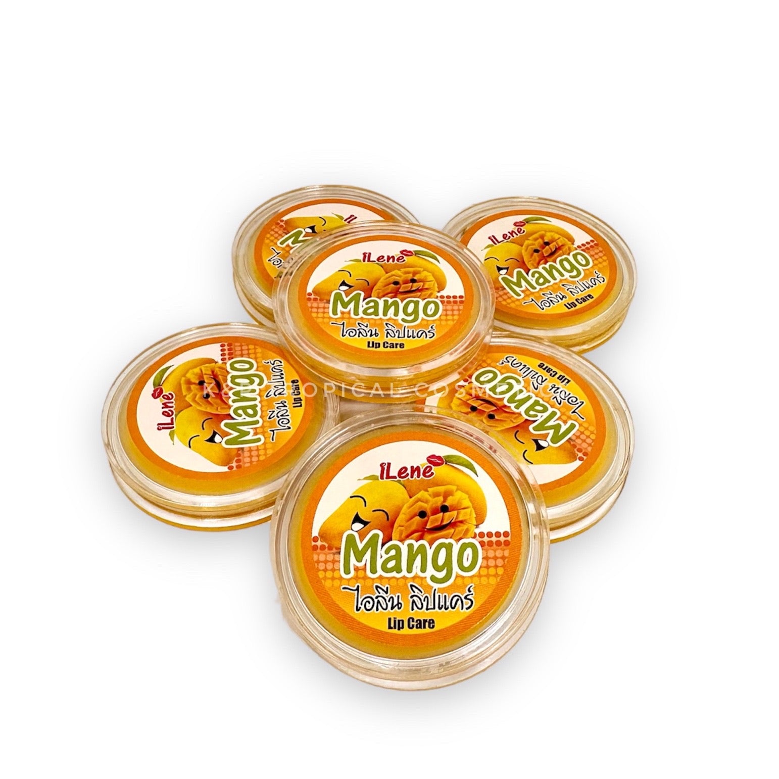 YOU & I ILINE Lip Balm Mango 10 g.*6 pcs., Бальзам для губ с ароматом Манго 10 гр.*6 шт.