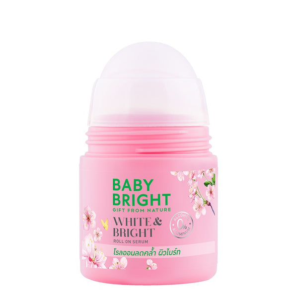 Karmart Baby Bright Gift from Nature Roll on Serum 50 ml., Натуральный дезодорант-сыворотка без спирта для кожи подмышек 50 мл.