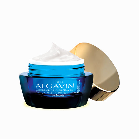 Faris Algavin Youth Cream Gel 30 g., Омолаживающий крем-гель "Algavin" с коллагеном 3D и морскими водорослями 30 гр.