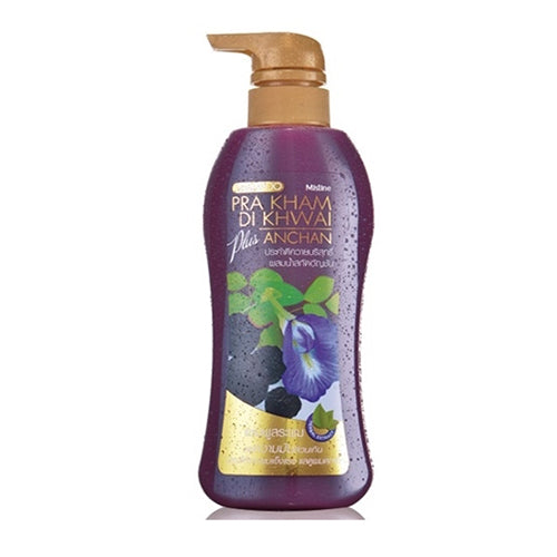 Mistine Pra Kham Di Khwai Anchan Shampoo 400 ml., Шампунь с анчаном для укрепления волос 400 мл.