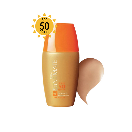 Mistine Suntimate Sun Block Facial Lotion SPF 50 PA +++ 20 ml., Солнцезащитный лосьон для лица "Suntimate" SPF 50 PA +++ 20 мл.