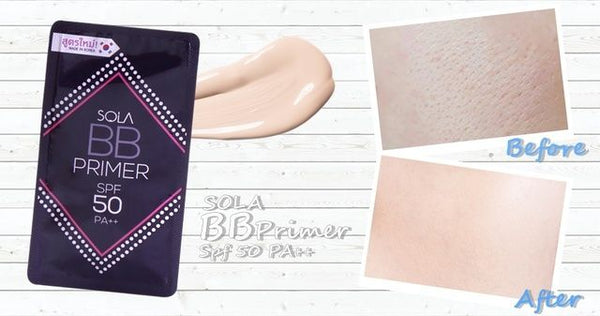 SOLA BB Primer SPF 50 PA++ 7 ml., Солнцезащитный ВВ праймер для лица SPF 50 PA++ 7 мл.