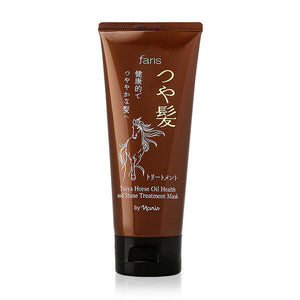 Faris Tsuya Horse Oil Health and Shine Treatment Mask 100 g., Лечебная маска для волос с лошадиным маслом против выпадения волос 100 гр.