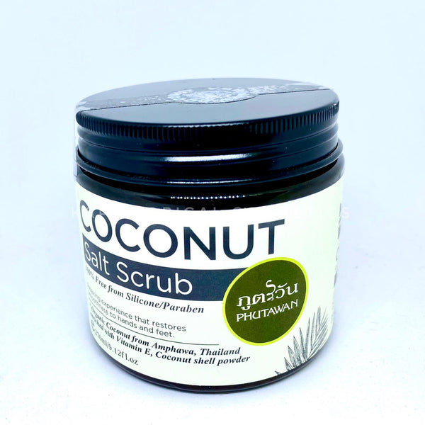 Phutawan Coconut Hand and Foots Salt Scrub 270 ml., Кокосовый скраб для рук и ног 270 мл.