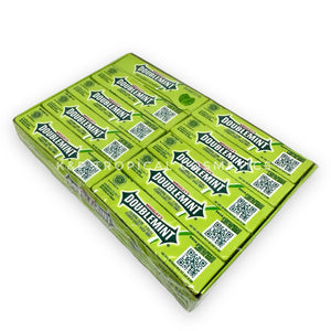 Wrigley's Doublemint Peppermint Flavour Chewing Gum 5 stick packages*20 pcs., Жевательная резинка мятная 5 пластинок*20 шт.