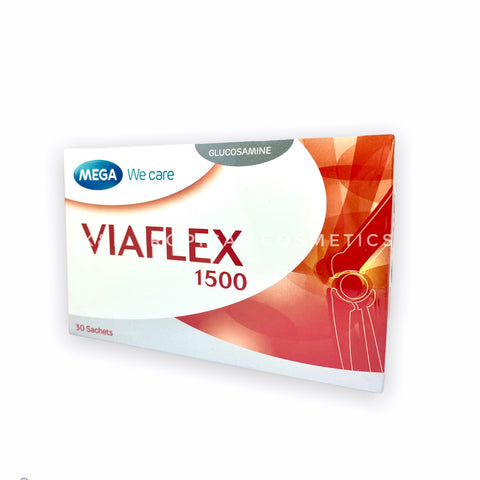 MEGA We care Viaflex 1500 mg*30 sachets, Глюкозамин для суставов и позвоночника 30 пакетиков