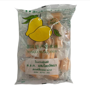 Saeng Thai Wattana Mango Milk Candy 110 g., Тайские жевательные конфеты "Манго" 110 гр.