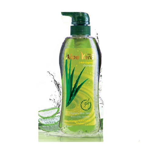 Mistine Aloe Vera Shampoo 400 ml., Увлажняющий шампунь для волос с Алоэ Вера 400 мл.