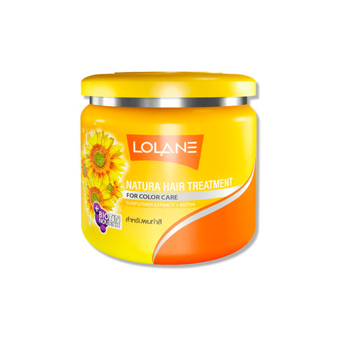 LOLANE Mask Hair Treatment for Nourishing & Color care + Sunflower Extracts 250 g., Питательная маска с экстрактом семян подсолнечника 250 гр.