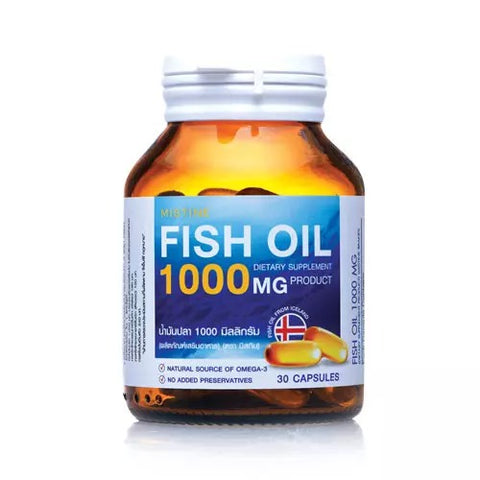 Mistine Fish Oil Capsule 30 caps., Пищевая добавка "Рыбий жир" в капсулах 30 капс.