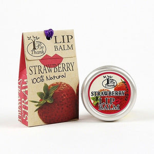 Be Thank Strawberry Lip Balm 10 g., Бальзам для губ "Клубника" 10 гр.