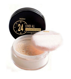 Mistine 24 Cover All Translucent Loose Powder 22 g., Транслюцентная рассыпчатая пудра "24 Cover All" с контролем жирности кожи 22 гр.