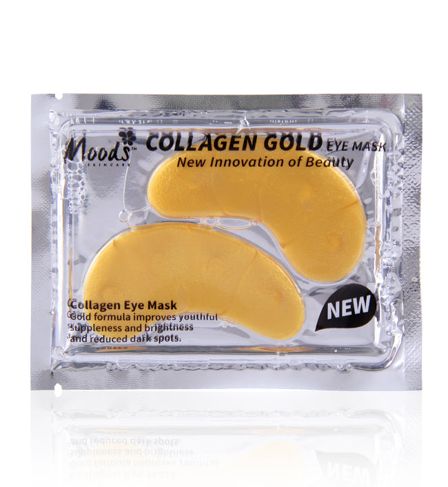 Belov Moods 24K Active Gold Collagen Eye Mask 6 g., Набор коллагеновых масок-долек с биозолотом для кожи в области глаз 6 гр.