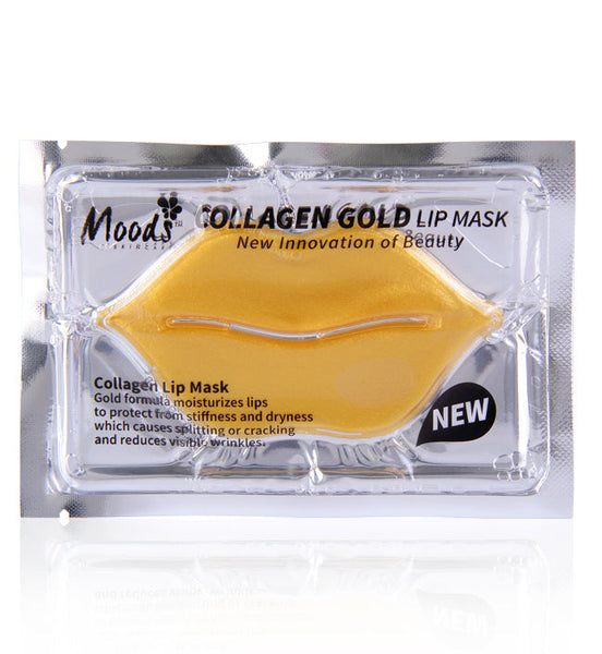 Belov Moods Collagen Crystal Lip Mask Set 20 pcs*8 g., Коллагеновая маска для губ с биозолотом Набор 20 шт по 8 гр.