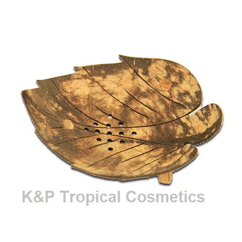 Coconut Leaf Soap Tray Мыльница "Листик" из скорлупы кокоса