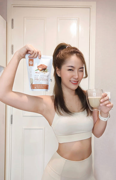 Feaga Life Dietary Supplement Organic Plant-Based Brown Rice Protein Powder 270 g., Органический протеиновый порошок из коричневого риса для снижения веса и наращивания мышечной массы 270 гр.
