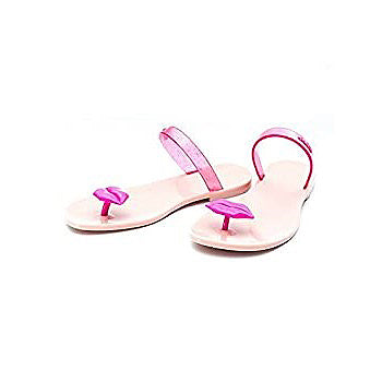 ZHOELALA KISS women's sandals, Сандалии женские "Губки" ZL-KM05 Pink