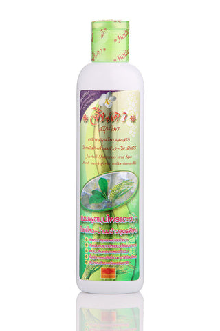 JINDA Hair Rice Milk Shampoo 250 ml., Шампунь "Уход & СПА" с рисовым молоком и провитамином В5 для увлажнения и укрепления волос 250 мл.