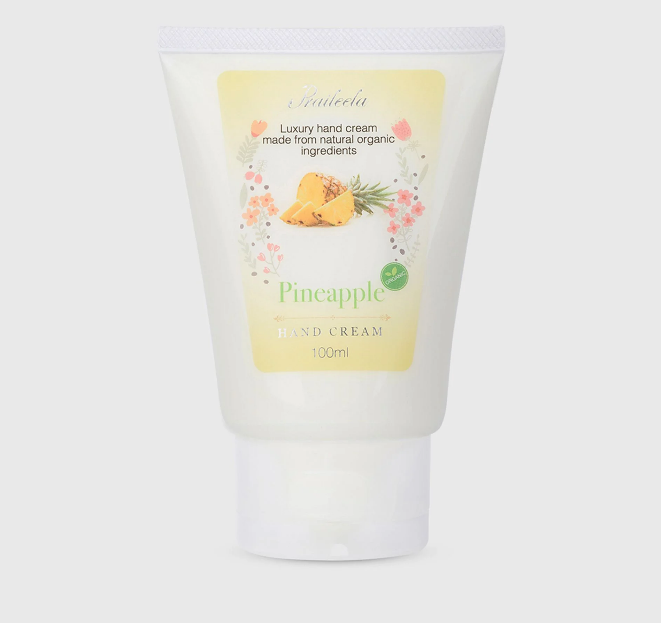 Praileela Pineapple Hand Cream 100 ml., Тайский органический крем для рук с ананасом 100 мл.