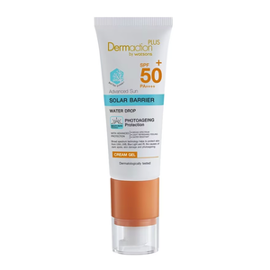 Dermaction Plus By Watsons Advanced Sun Solar Barrier Cream Gel SPF50+ PA++++ 40 ml., Солнцезащитный крем-гель SPF50+ PA++++ 40 мл.