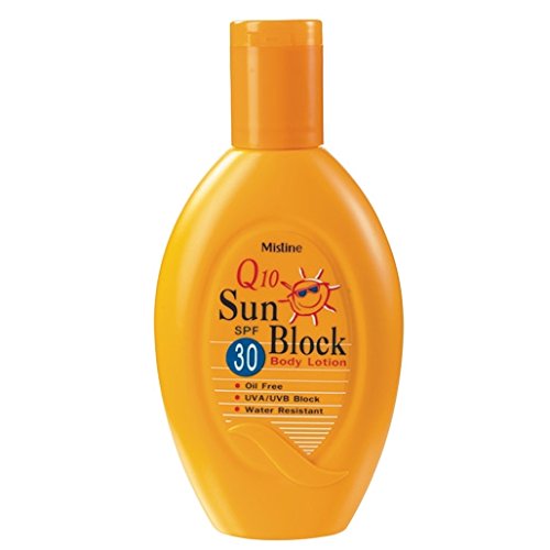 Mistine Sun Block Q10 Body Lotion SPF 30 80 ml., Солнцезащитный лосьон для тела SPF 30 80 мл.