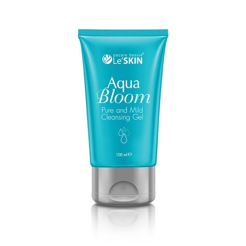 Le'SKIN Aqua Bloom Pure And Mild Cleansing Gel 100 ml., Нежный гель для умывания для всех типов кожи 100 мл.