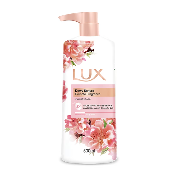 LUX Dewy Sakura Shower Cream 450 ml.*2 pcs., Крем для душа с ароматом сакуры 2 шт.*450 мл.