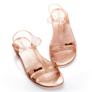 ZHOELALA CHIC women's sandals, Сандалии женские "ШИК" Розовый хрусталь