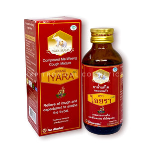 T.Man Pharma Compound Ma-Waeng Cough Mixture Brand Iyara 60 ml, Травяная микстура от кашля «Ма Ваенг» на основе сбора тайских трав 60 мл