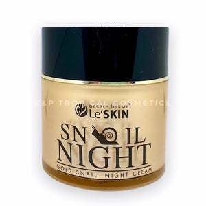 Le'SKIN Snail Night cream 50 ml., Ночной крем с золотом и улиткой 50 мл.