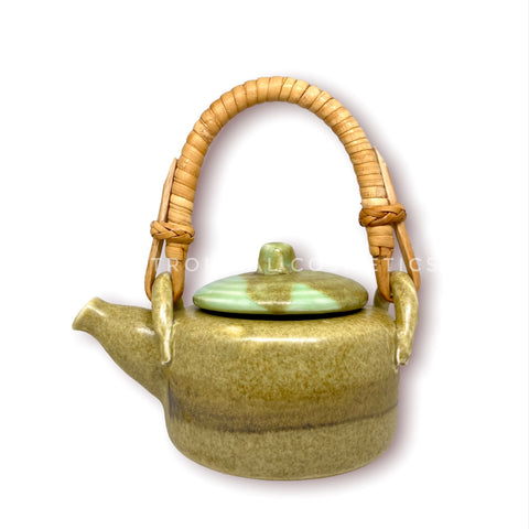 K&P Tropical Cosmetics Ceramic Tea Pot, Чайник из грубой керамики