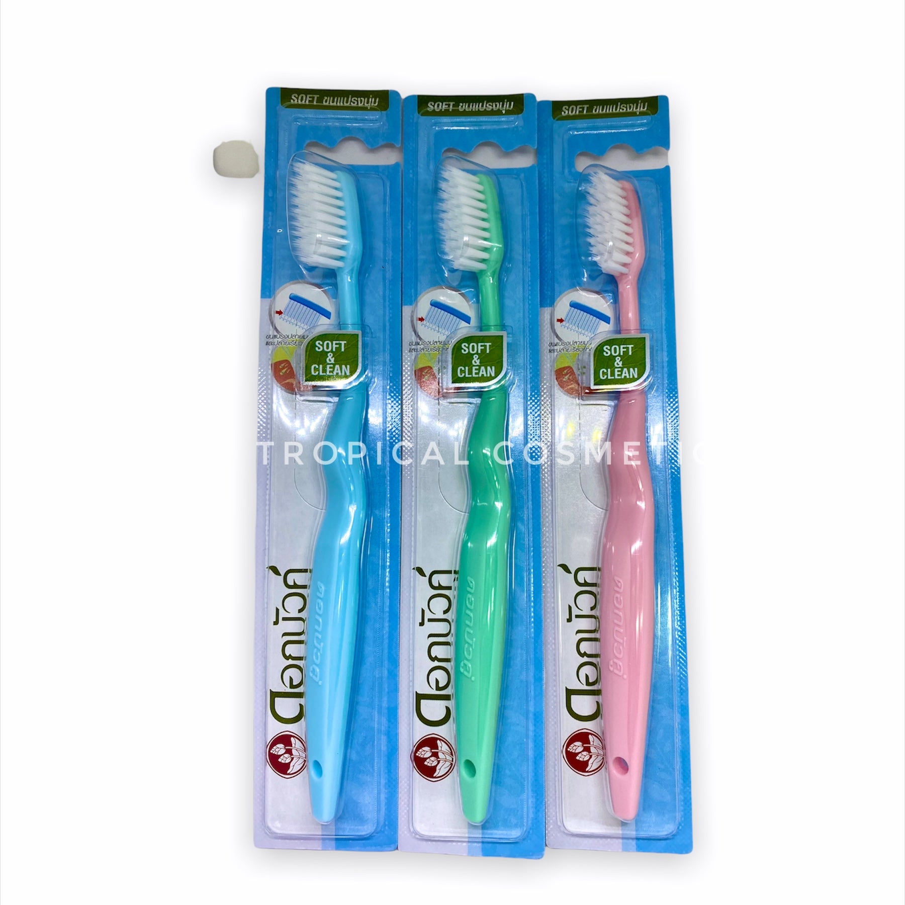 Twin Lotus Soft & Clean Toothbrush Зубная щетка с мягкой ультратонкой щетиной