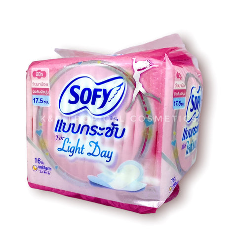 Sofy Sanitary Napkins Body Fit Light Day Super Active Slim Wing 17.5 cm 16 pcs., Прокладки гигиенические для суперактивного дня 17,5 см 16 шт.
