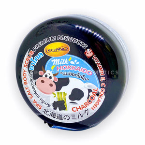 Legano Spa Salt Body Scrub Milk Hokkaido Charcoal  250 g., Спа-соль с молочным протеином и углем 250 гр.