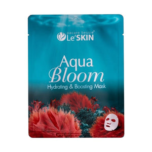 Le'SKIN Aqua Bloom Hydrating & Boosting Mask 30 ml., Увлажняющая тканевая маска-бустер для лица "Аква блум" 30 мл.