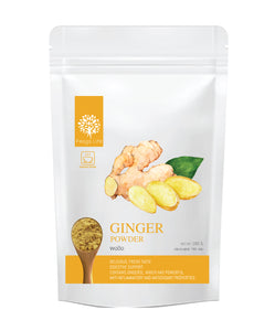 Feaga Life Dietary Supplement Organic Ginger Powder 180 g., Органический порошок имбиря от простуды и для укрепления иммунитета 180 гр.