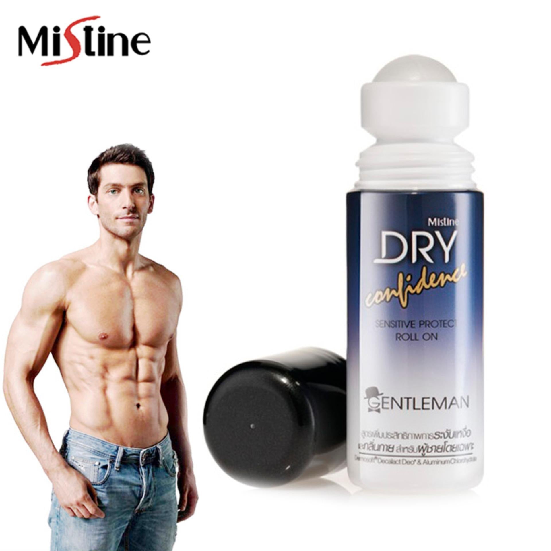 Mistine Dry Confidence Gentleman Roll-on Deodorant 50 ml., Дезодорант для мужчин "Конфиденциальность" 50 мл.